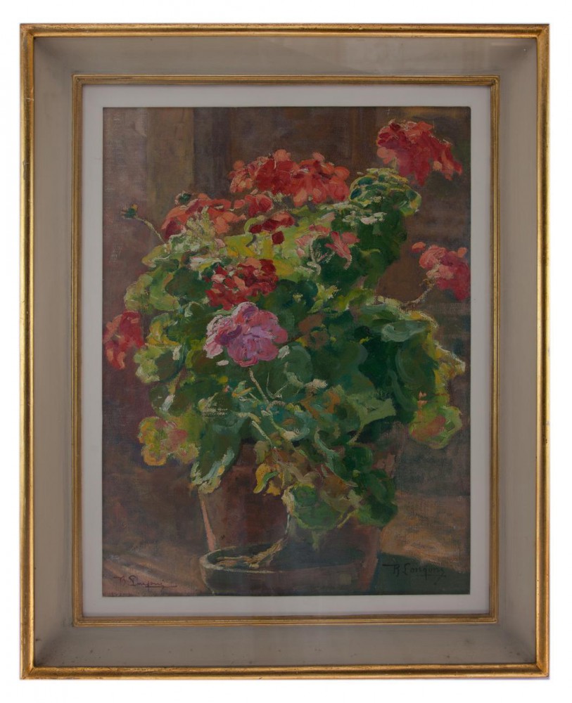 baldassarre longoni: Vaso di fiori